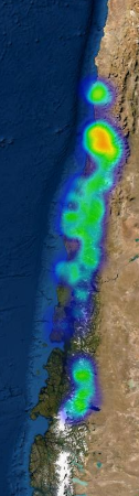 Muestreo de rasgos funcionales en Chile